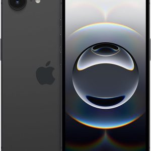 Apple iPhone 16e Black 128GB – A18 Chip, 6.1-inch Super Retina XDR Display, 48MP Camera & Long Battery Life